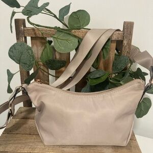 A NEW DAY Minimalist Beige Crossbody Bag